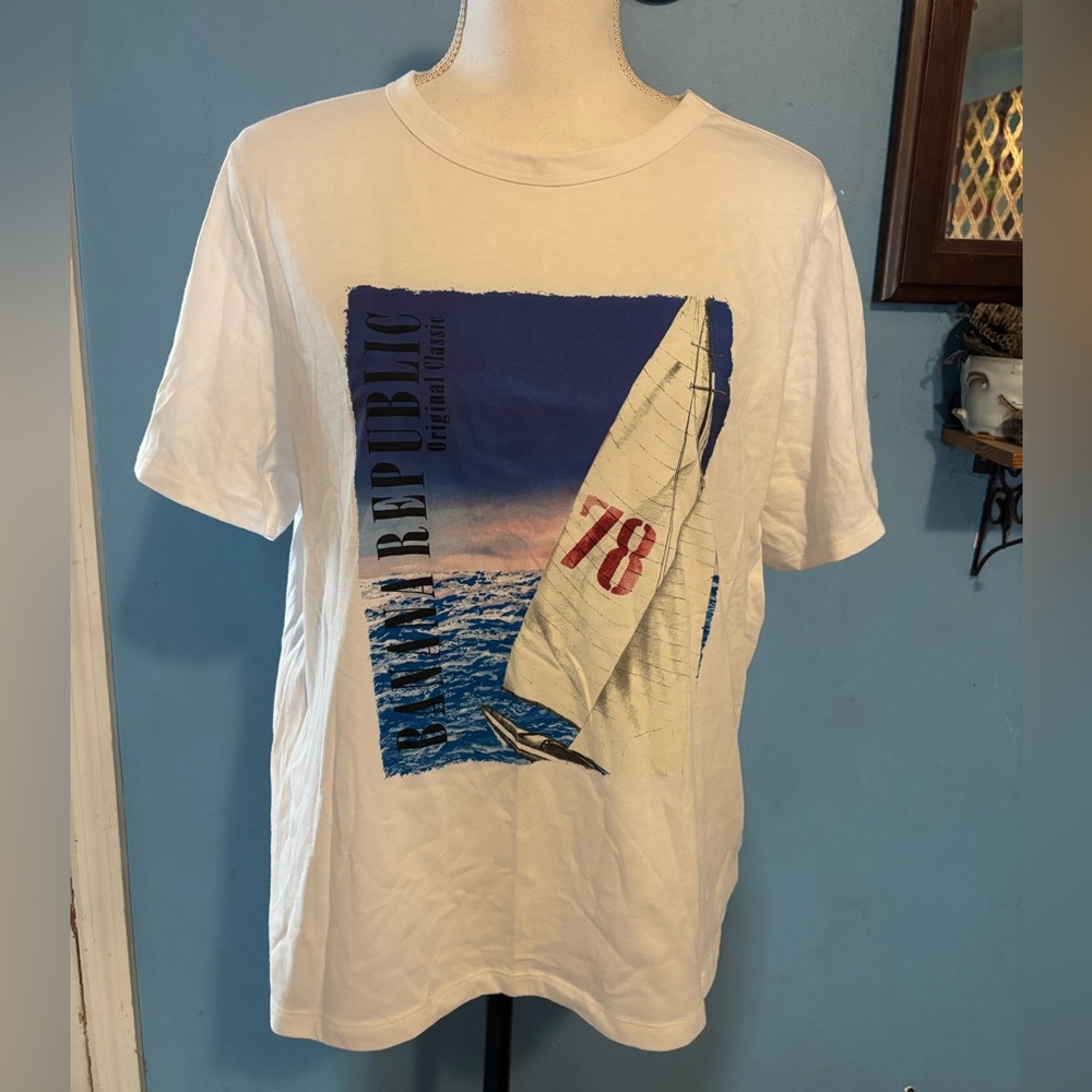 Banana Republic, Original Classic, Sailing, Tee